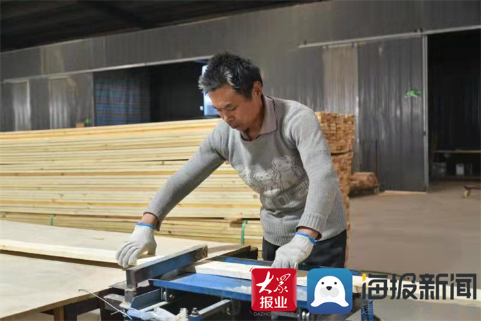 威客电竞小木材撬动大产业 鄄城县什集镇木材加工业助力乡村振兴(图3)